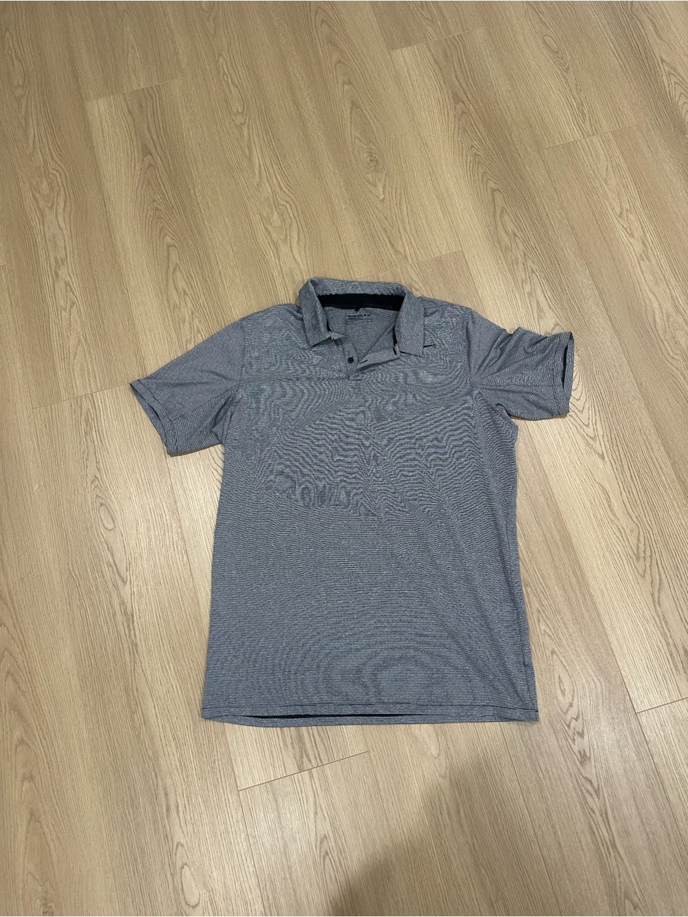 Nike Men's Heather Gray Polo Shirt